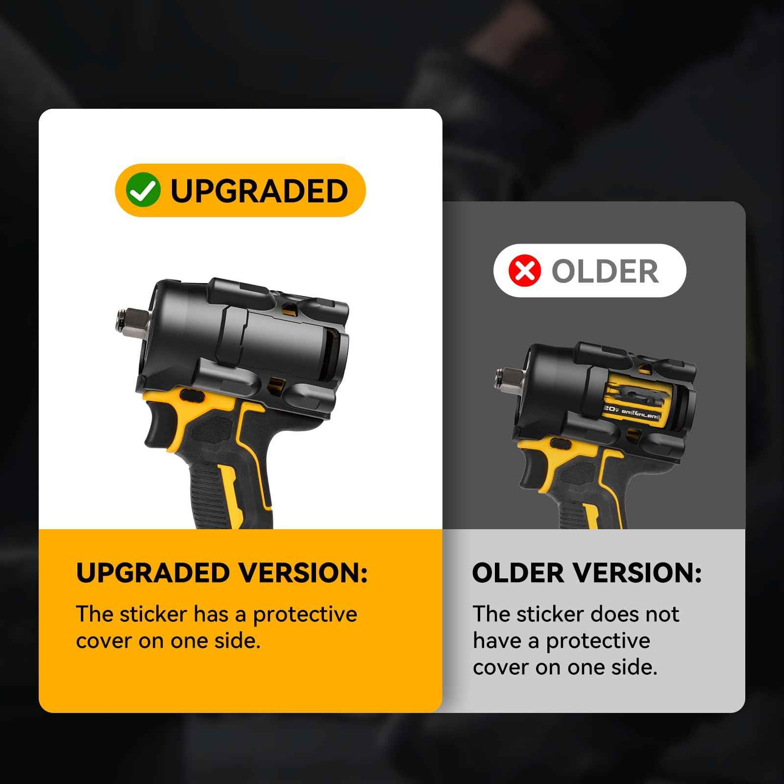 ISDOHS Protective Rubber Boot for DCF921 DCF922 DCF923