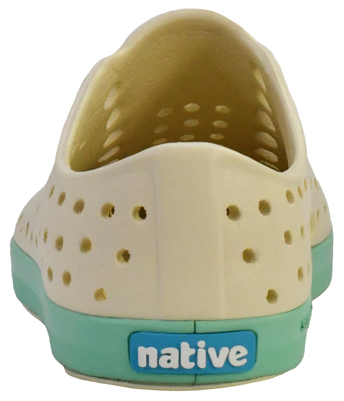 Native Shoes Unisex-Kids Jefferson Sneakers, Bone White/Fresco Green, 5 Toddler