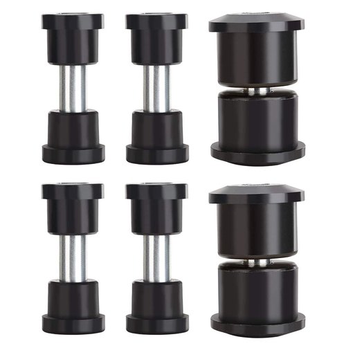 10L0L Golf Cart Rear Spring Bushing Kit for EZGO RXV 2008-up Electric and Gas, Includes 4 Large Bushings 620160, 8 Small Bushings 624030, 6 Steel Spacers 620161