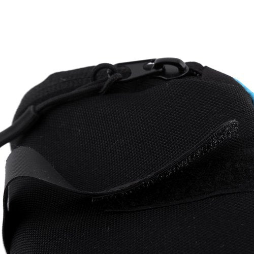 Cycling Frame Cell Phone Bag,Saddle Cycling Seat Bag Tail Pouch Package Under-seat Storage Bag Rack Mountain Road Pack Double Pouch Mount Phone Bags for Smartphone(Black)