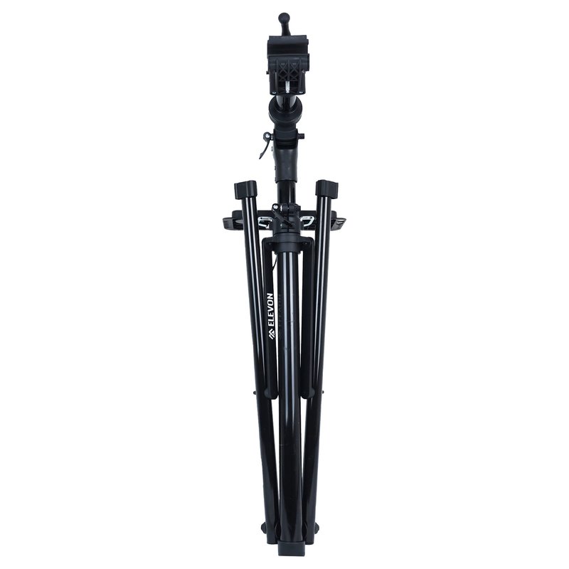 Elevon Bike Repair Stand Portable Mechanic Rack Height Adjustable (38.5-61.5in) Aluminun Alloy, Black, One Size