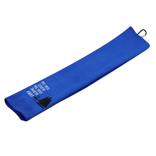 JXGZSO Disc Golf Towel The Tree Giveth The Tree Taketh Away Towel Golf Gifts Golf Towel with Clip (The Tree Taketh T)
