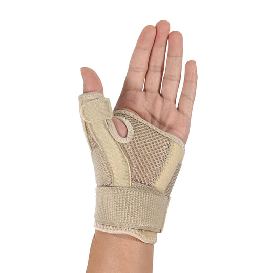 GELAIMAR Thumb Splint with Wrist Brace - Thumb Support Brace for Wrist Hand Thumb Stabilizer Fits Both Right Left Hand for Men and Women