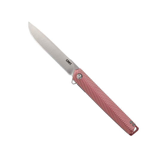 CRKT Stylus Everyday Carry EDC Pocket Folding Knife with Liner Lock: 12C27 Plain Edge Blade, Aluminum Handle, Pocket Clip, K820BXP
