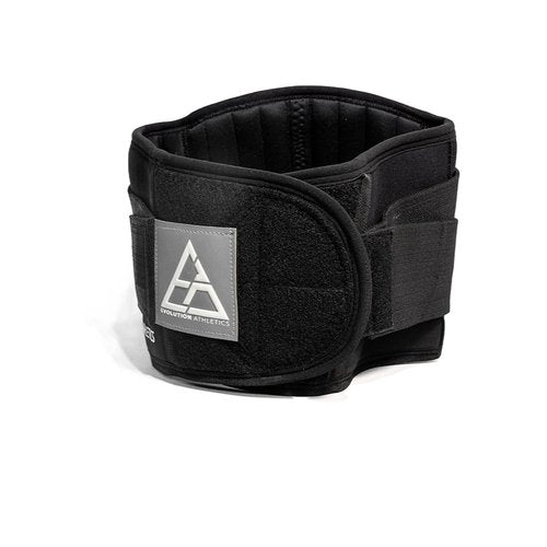 Evolution Athletics Weight Lifting Support Belt for Strength Training, Powerlifting, or Deadlift, Features Thick Durable Comfortable Neoprene, Reinforced Back, Adjustable Side Straps, 3XL, Black