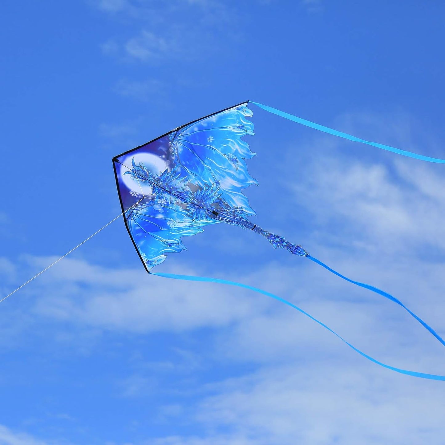 Mint's Colorful Life Dragon Kite - Easy to Fly for Kids & Adults | 300ft String Included