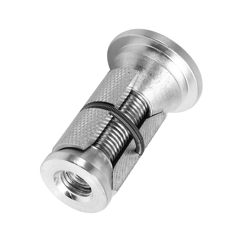 Yosoo Health Gear Headset, Headset Scooter, 28.6mm Expander Plug and Top, Stainless Steel Carbon Steerer Compression Plug, Expansion Bolt with Knurled and Heat Treatment