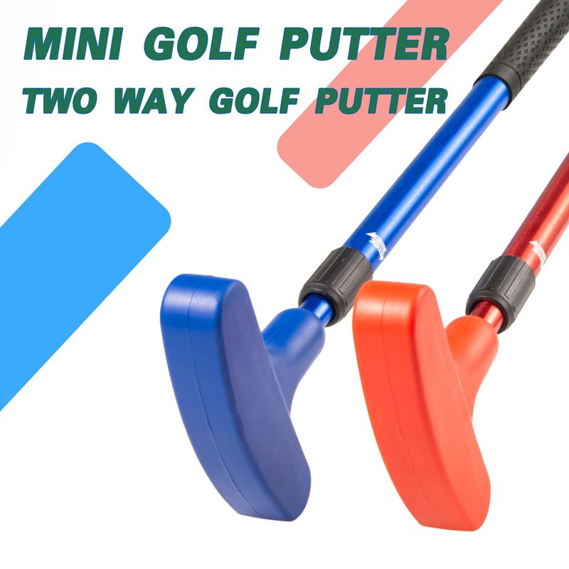 Shu-Ran Mini Putting Set, Build Your Own Course at Home, the Office or On the Green, Includes 6 Pack Golf Putting Cups with Flags, 2 Pack Mini Golf Clubs and 10 Pack Foam Golf Balls