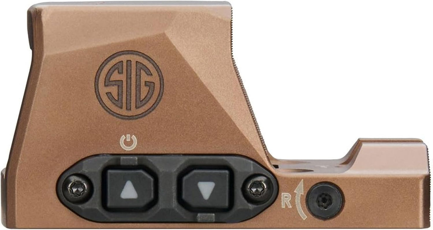 SIG SAUER Romeo-X PRO Reflex Sight - Lightweight Waterproof Aluminum Design with 15 Illumination Settings
