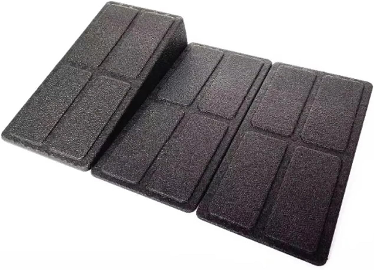 Squat Wedge | Adjustable Slant Board Calf Stretcher - Lightweight EPP Design, 520 lbs Capacity