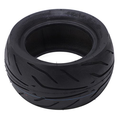 10 Inch Tire, 10x4.50-6 Tubeless Rubber Tire, Electric Scooter Tire Replacement Impact Resistance Slip Resistance