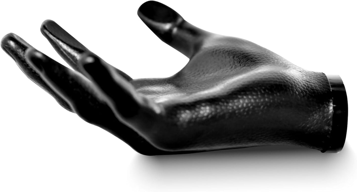 Skiennix Basketball Holder - Hand Sculpture Wall Mount Art Decor | Unique Storage Rack for Man Cave
