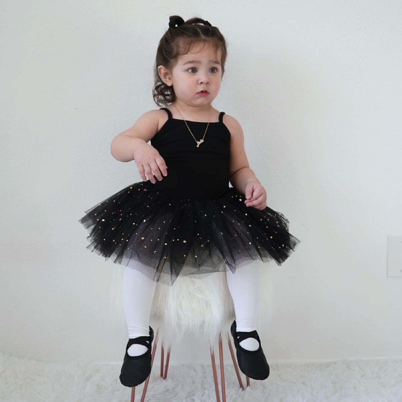 Stelle Ultra Soft Pro Dance Tights | Ballet Footed Tights for Girls in Toddler to Big Kid Sizes