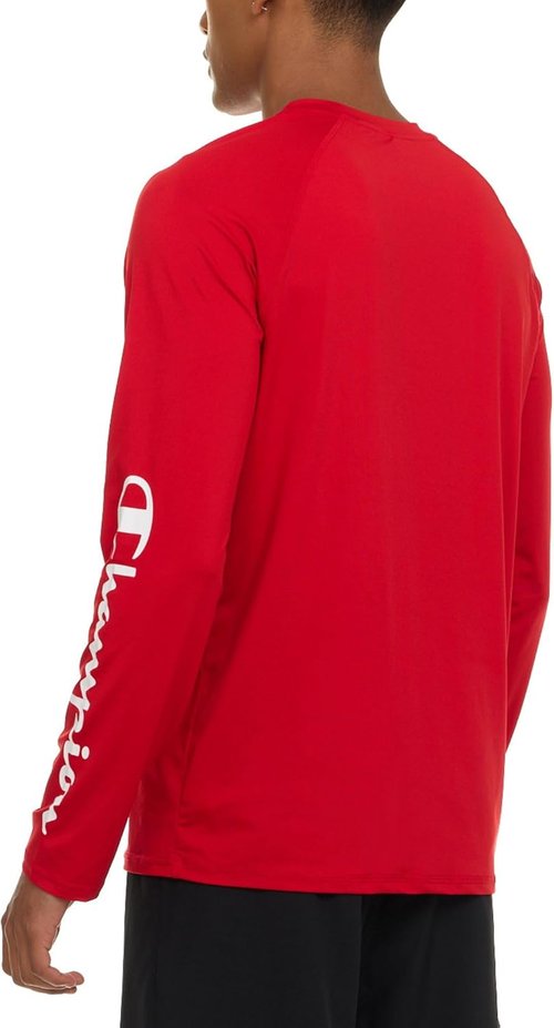 Champion Rash Guard - Long Sleeve Men's Swim Shirt for Fishing & Hiking | UPF 50+ Sun Protection, Quick Dry