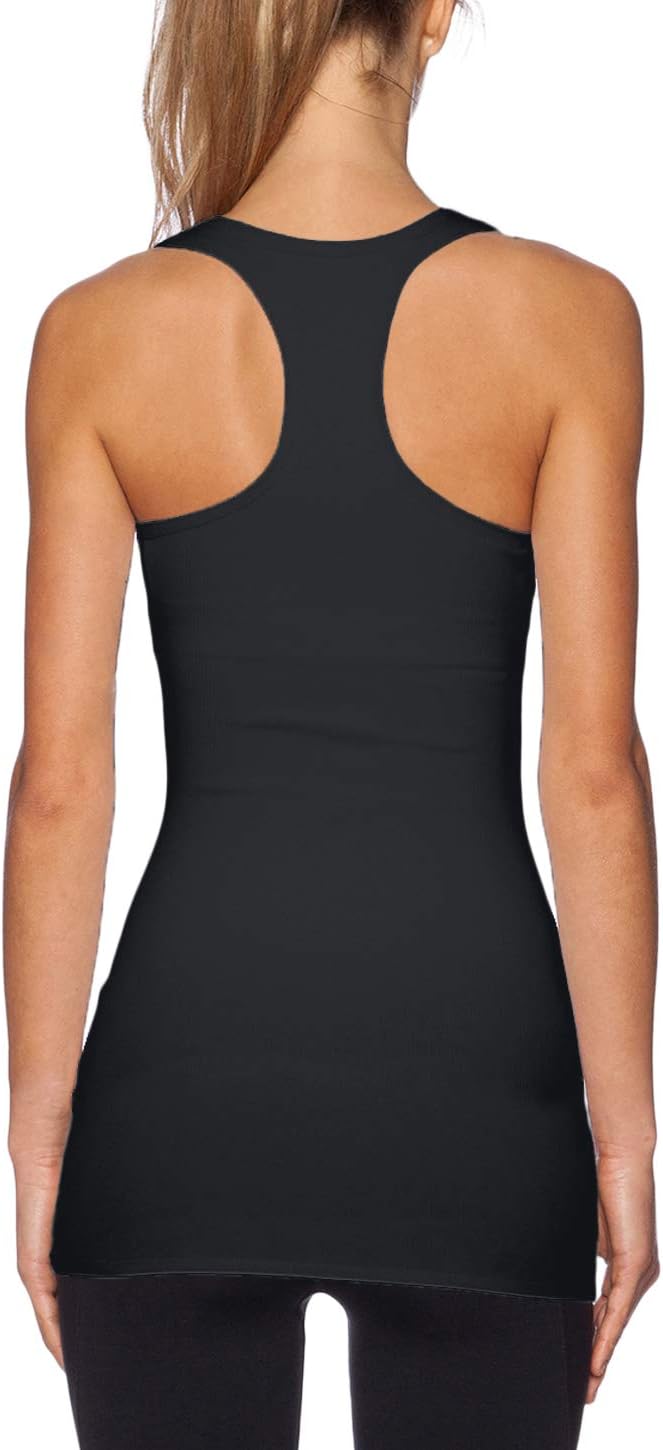 TAIPOVE Long Tank Tops for Women - Cotton Racerback Camisole Activewear | Extra Long, 3-Pack