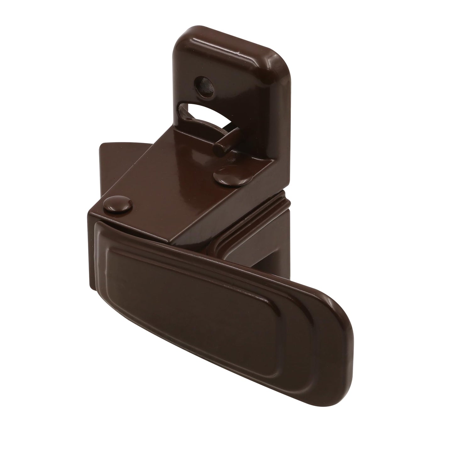 Prime-Line K 55177 Storm and Screen Door Inside Interior Latch with Screws, Brown (Single Pack)