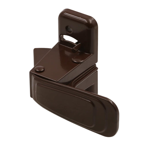 Prime-Line K 55177 Storm and Screen Door Inside Interior Latch with Screws, Brown (Single Pack)