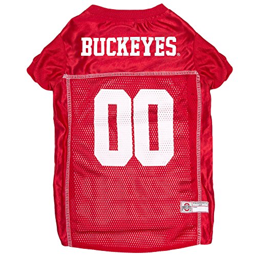 Ohio State Buckeyes Mesh Dog Jersey for Pets - Medium Size