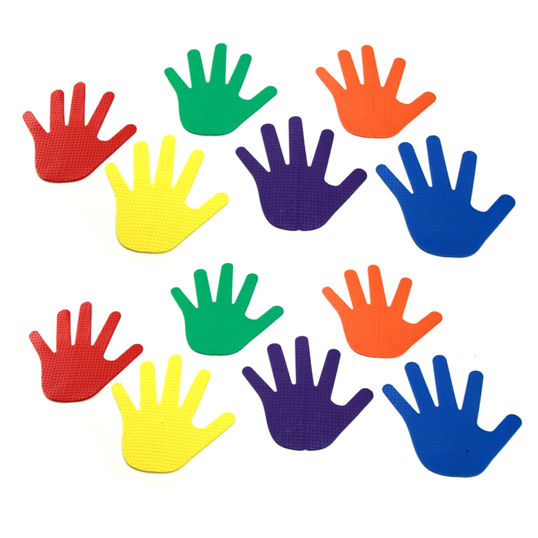 GSi Hand Spot Markers Set of 6 Pairs Non-Toxic Non-Slip in Assorted Colours for Kids Education and Learning