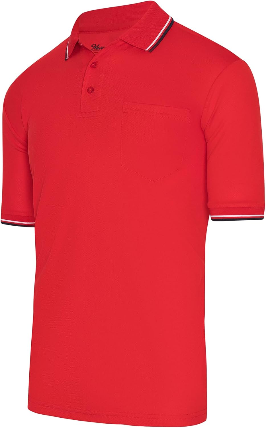 Murray Sporting Goods Polo Umpire Shirt - Short Sleeve Design for Comfort | Perfect Fit for Chest Protector