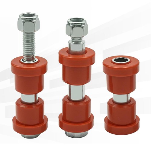 Hoypeyfiy 14158-G1 Golf Cart Rear Leaf Spring Bushings Kit with Screws Nuts, Replacement for EZGO TXT/Medalist 1994-present, Replaces 12262-G1 11098-G5 00665-G9