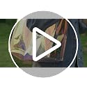 Clear PVC Tote Bags Bulk - 20 Pack Mixed Color, 12x12x6 inch