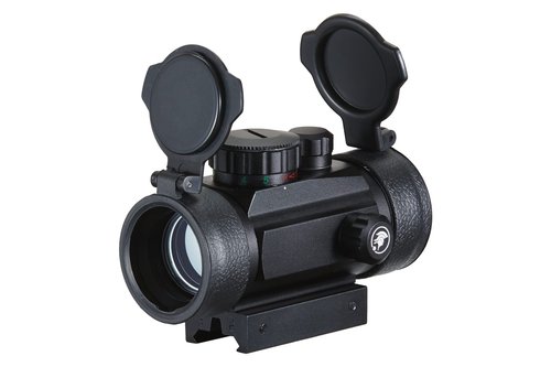 Lancer Tactical CA-412BN Airsoft Red & Green Dot 1X Scope - Black