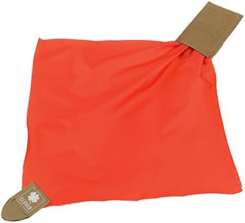 Clover Airsoft-Airsoft Bright Red Dead Rag - Quick Deploy Pouch - Molle Compatable (Tan)
