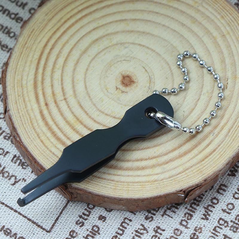 Split Ring Pliers Set - 2 PCS Fishing Tool with Mini Tweezers