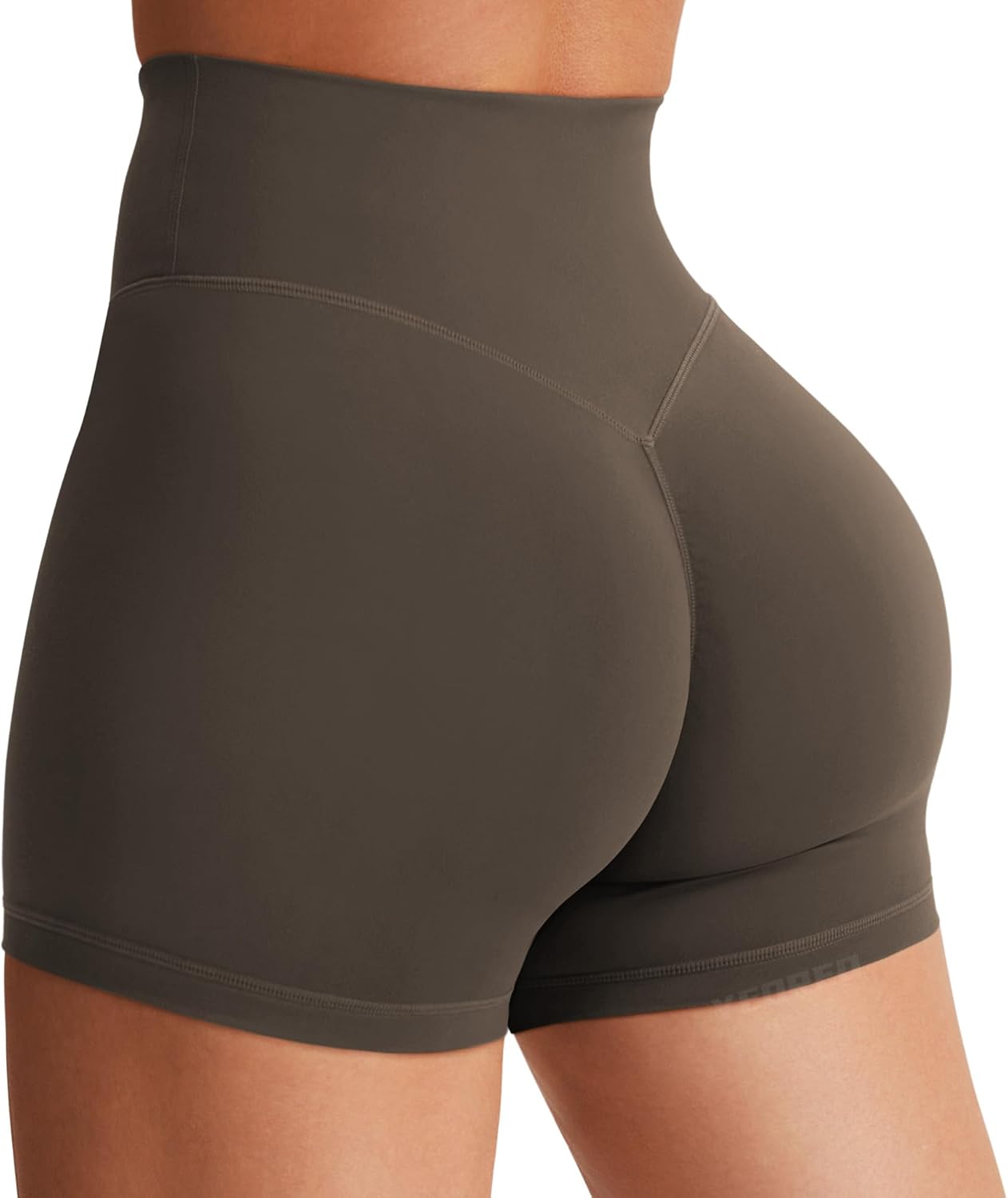 YEOREO Women's High Waist Biker Shorts - Tummy Control & Hidden Scrunch | 3.6", 4.5", 6" Sizes