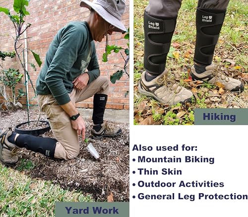 Leg Gaiters for Yard Work & Outdoor Activities – Soft Neoprene Protection