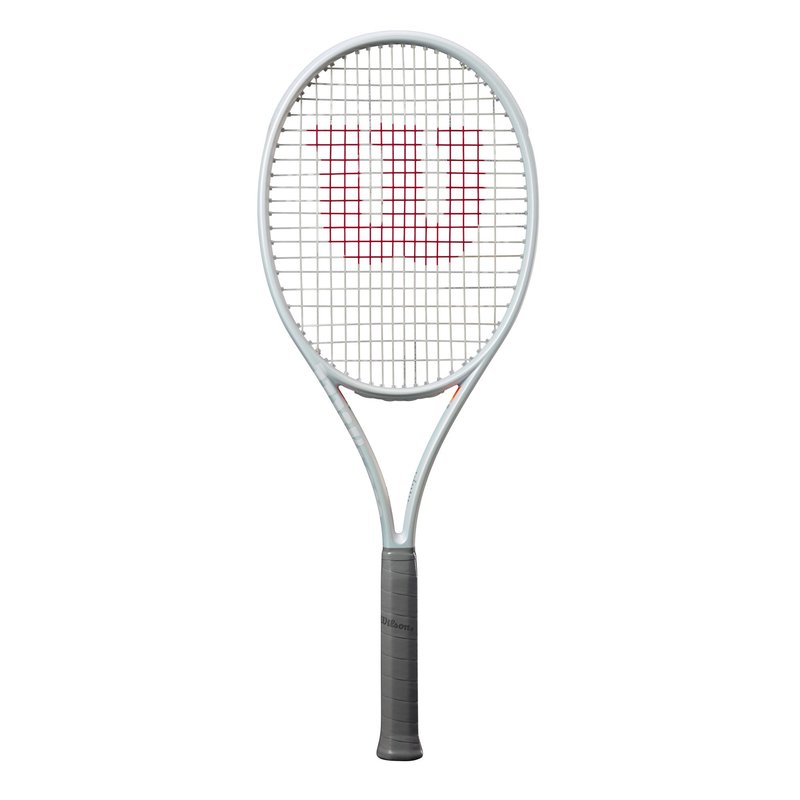 Wilson Shift 99 V1 Strung Performance Tennis Racket - Grip Size 4-4 1/2", Strung with Sensation 16 Natural at Mid Range Tension