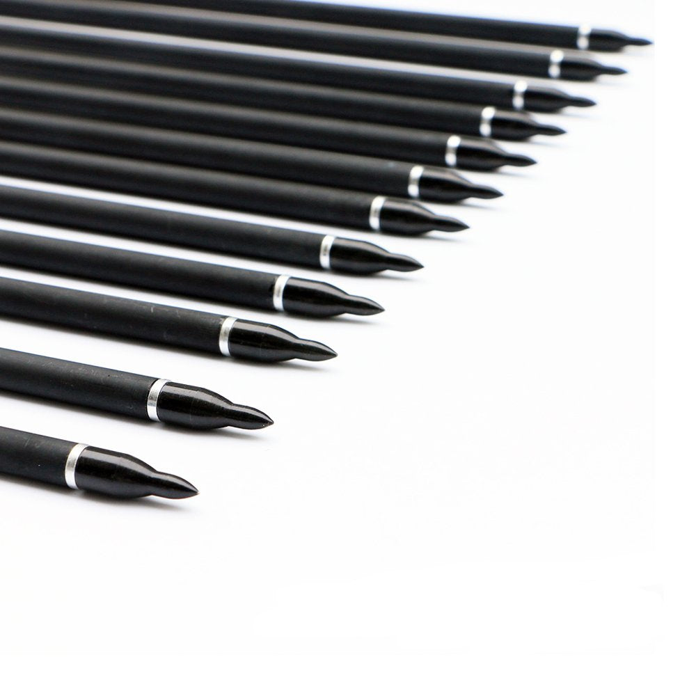 TIGER ARCHERY 30" Carbon Arrows for Compound Recurve Bow Hunting Target