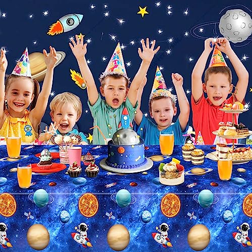 3 Pack Space Tablecloth Outer Themed Birthday Party Supplies