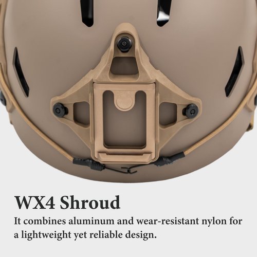 FMATAL GEAR FMA CM Bump Helmet Fast Airsoft Helmets Tactical for Paintball Outdoor Sports Hunting Shooting (TAN, M/L)