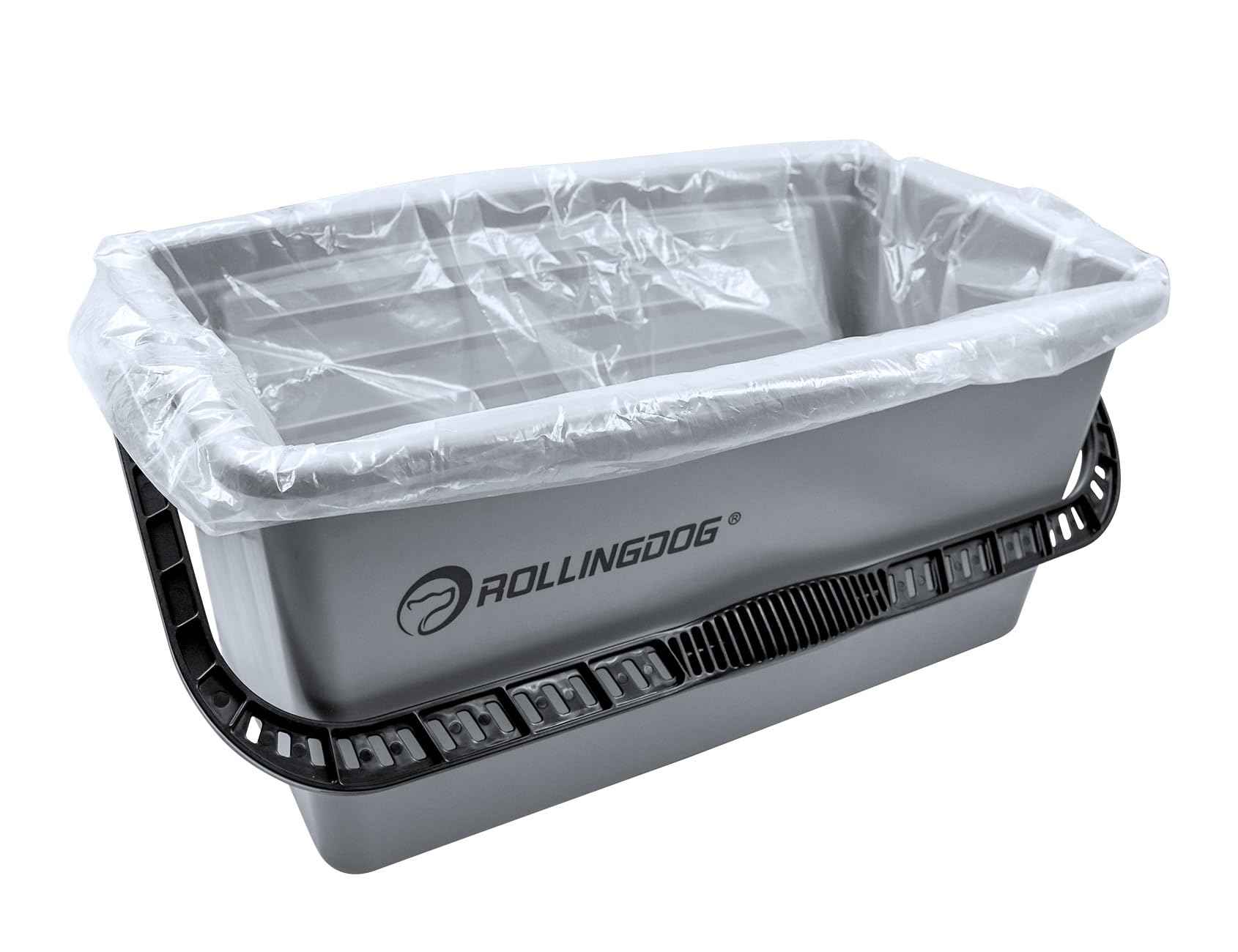 ROLLINGDOG Exclusive Paint Bucket Liners - for Use with ROLLINGDOG 18 Inch Paint Roller Kit (Pack of 5)