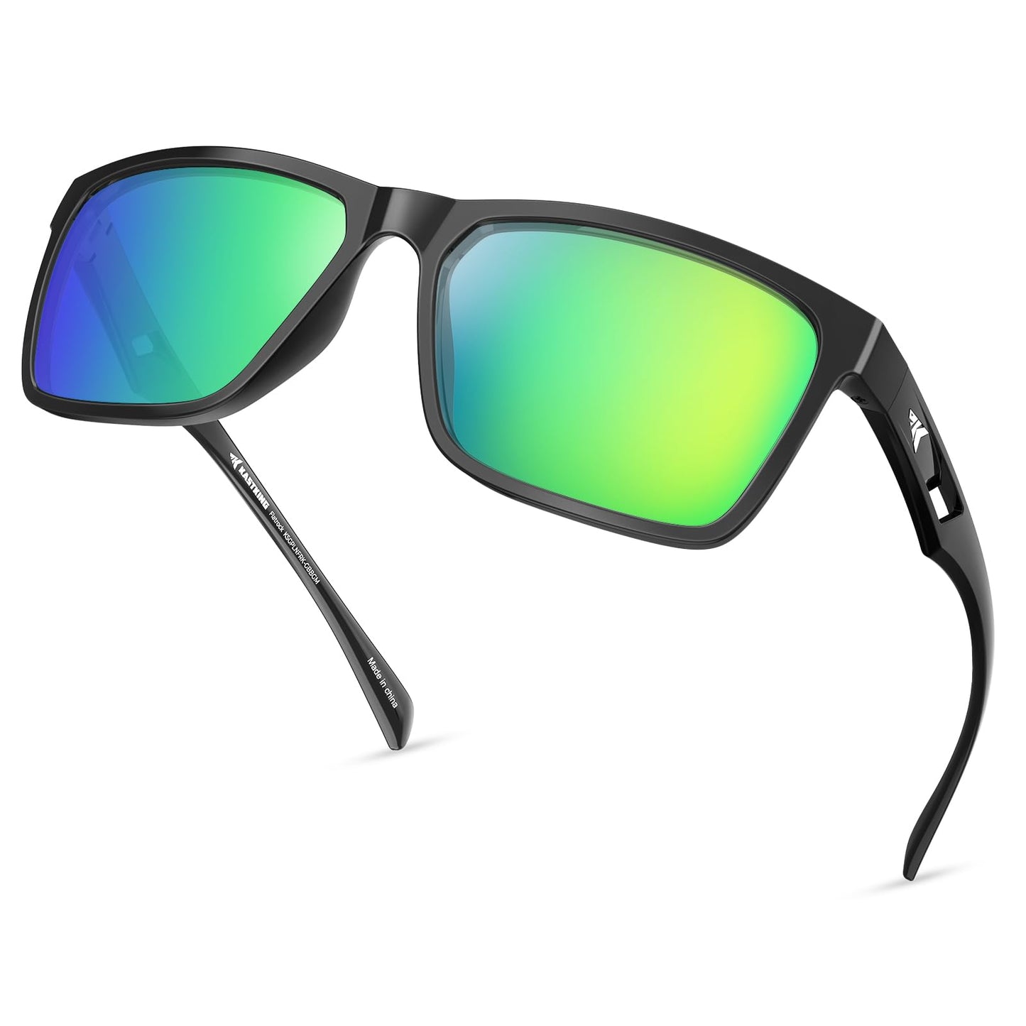 KastKing FlatRock Polarized Sport Sunglasses for Men and Women, Ideal for Driving Fishing Cycling Running, UV Protection