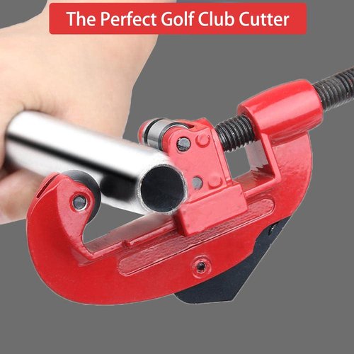 Golf Club Shaft Cutter, 2 in 1 Golf Club Cutting Tool with Built-in Deburrer, for Steel or Graphite Shaft, Handheld DIY Custom Fitted Golf Clubs