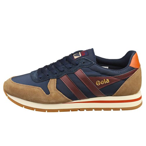 Gola Men's Daytona Chute Navy/Tobacco/Burgundy 9 M