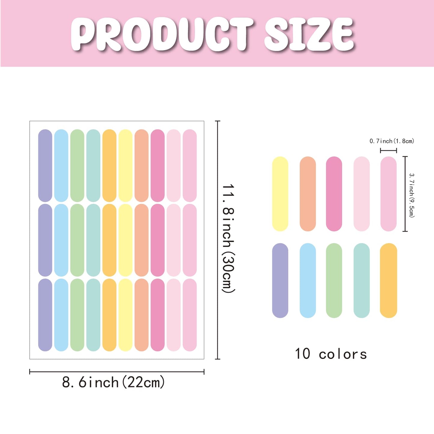 300 Pieces Confetti Wall Decals Removable Peel and Stick Sprinkle Wall Stickers Wallpaper for Kids Girls Room