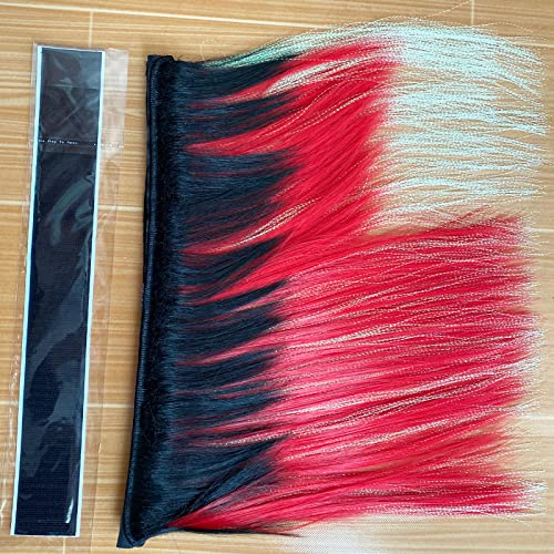 Mohawk Helmet Accessory - 1PC Fun Hair Piece - Mohawk-02