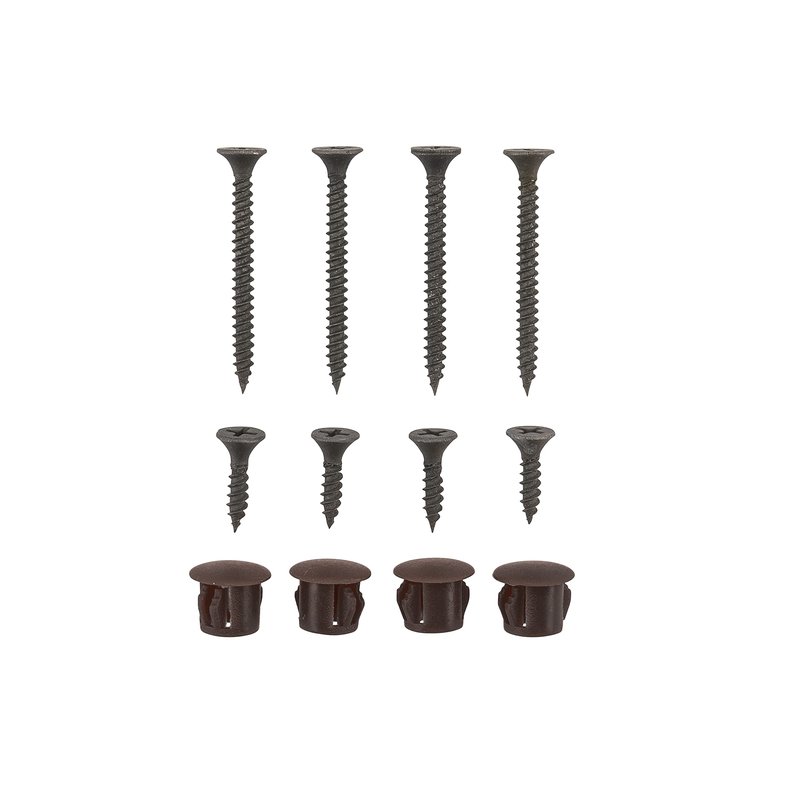 Allen Company Gun Collector Hardwood Gun Rack, Holds 2-Firearms, Brown/Black