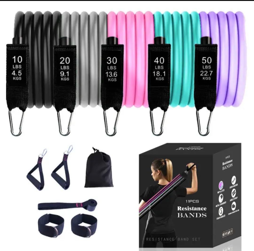 Pull Up Bands, Heavy Resistance,Resistance Bands, Exercise Bands, Training Bands to Train with Handles for Men and Women, Resistance Bands for Working Out, Bands for Exercise