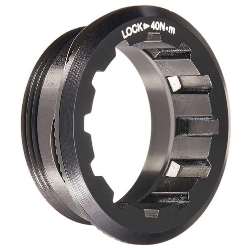 SHIMANO Spares CS-M7100 lock ring and spacer, One Size, Y0GY98010, Black