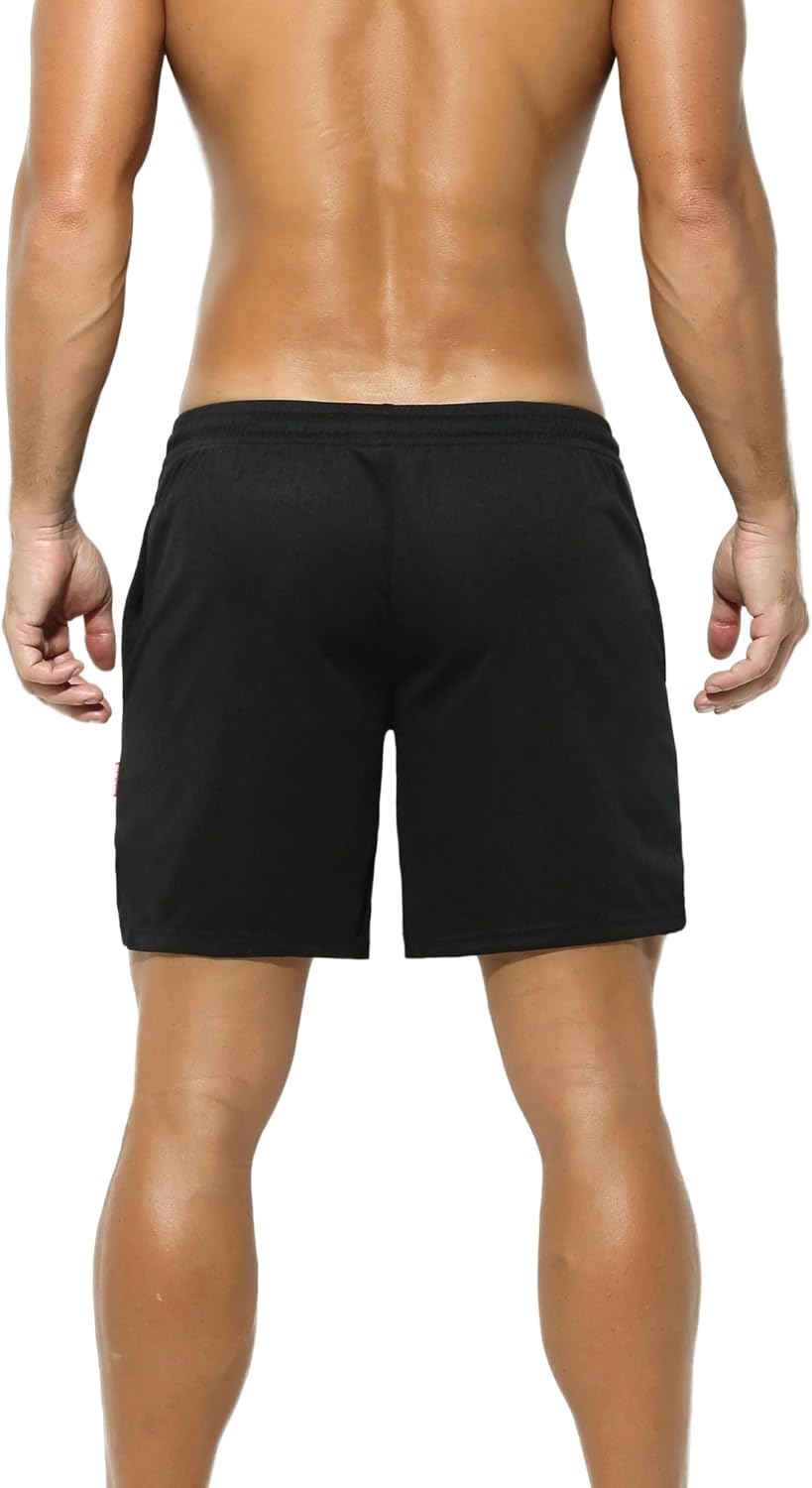 Skiennix Men's Running Shorts - Lightweight Athletic Gym Shorts with Pocket | 7-Inch Soft Fit