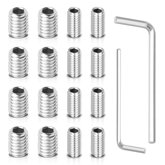 8 Packs W11366418 Refrigerator Freezer Door Handle Mounting Set Screw, Stainless Steel for Whirlpool Handle Screw, Screws for Refrigerator Door AM 1-5-1 - EA221008/EA230910 -Includes Mounting Wrench