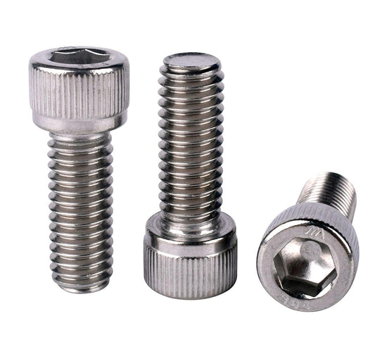 KOSJETHAS #10-24 x 3/4" Allen Hex Socket Head Screw Bolt, 304 Stainless Steel 18-8, UNC Machine Full Thread, Pack of 50