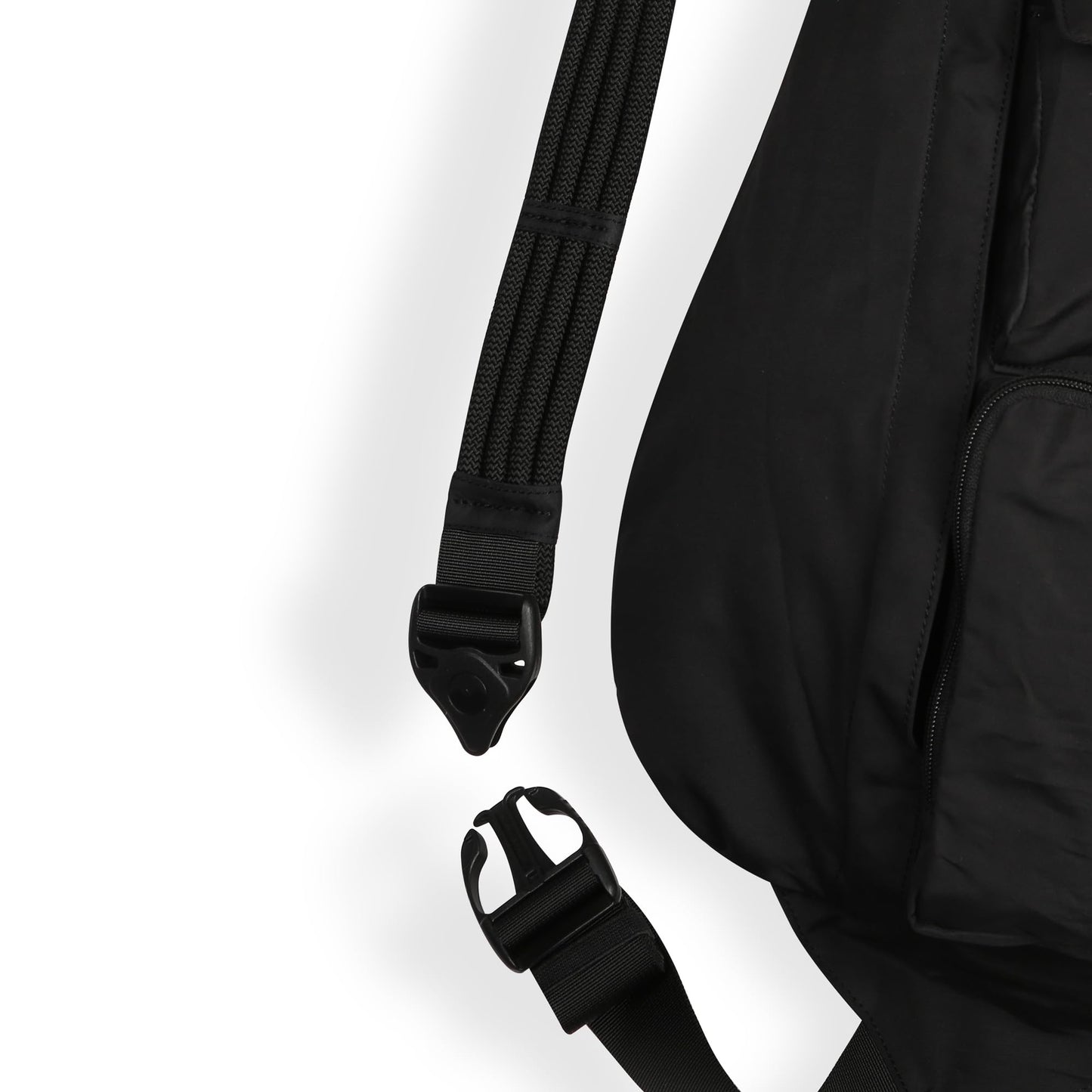 KAVU Slingback Pack with Adjustable Rope Shoulder Strap, Black