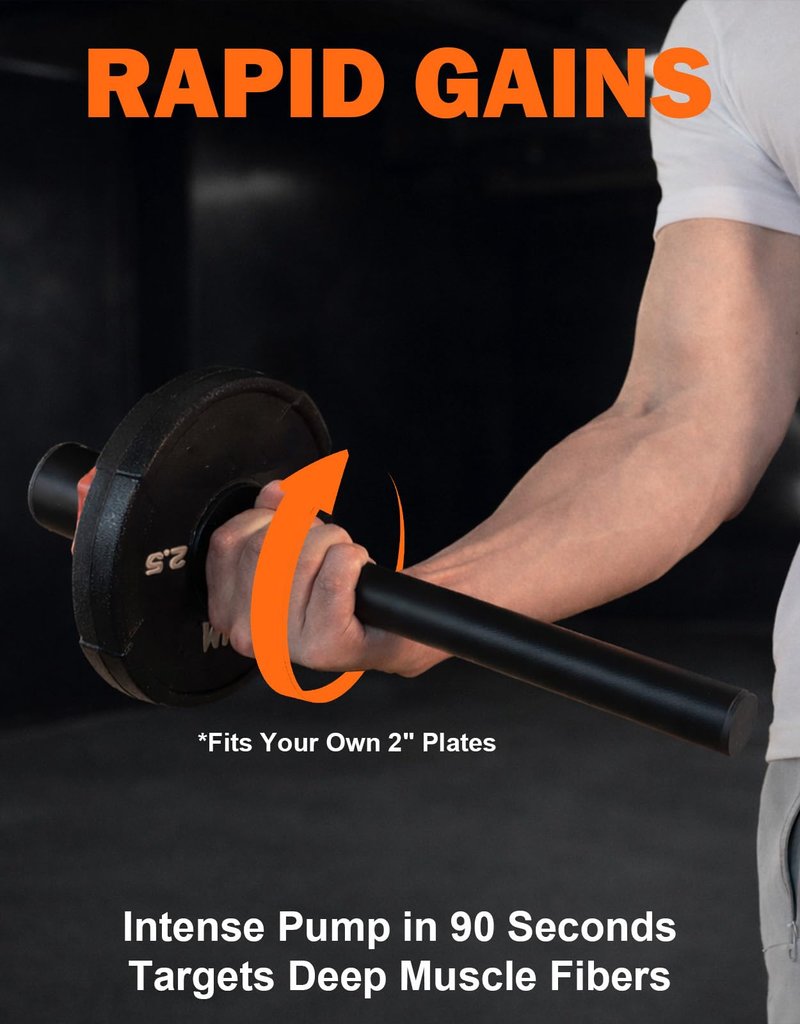 Fitarc 2 In Forearm Trainer,Forearm Strengthener,Wrist Bar,Wrist Trainer,Wrist Rotation Exerciser,Forearm Workout Equipment,Forearm Exerciser,Forearm Machine