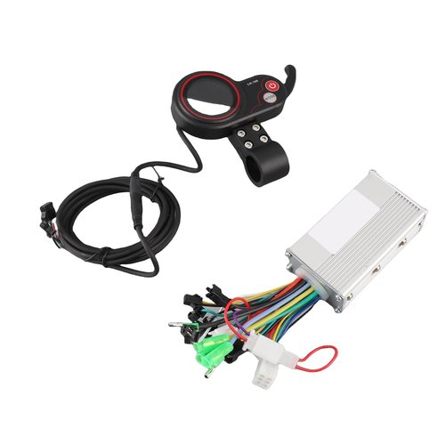 Alomejor Controller LCD Display 24V/36V/48V/60V 250W/350W Speed Controller with LCD Display Panel for Electric Scooter(L)